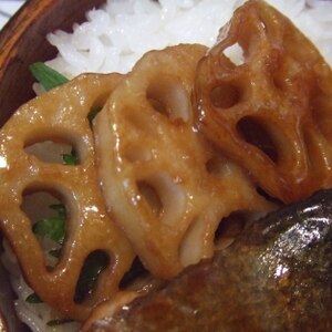 シャキシャキ蓮根の照り焼き♛